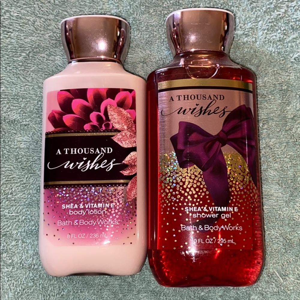 A Thousand Wishes body care set